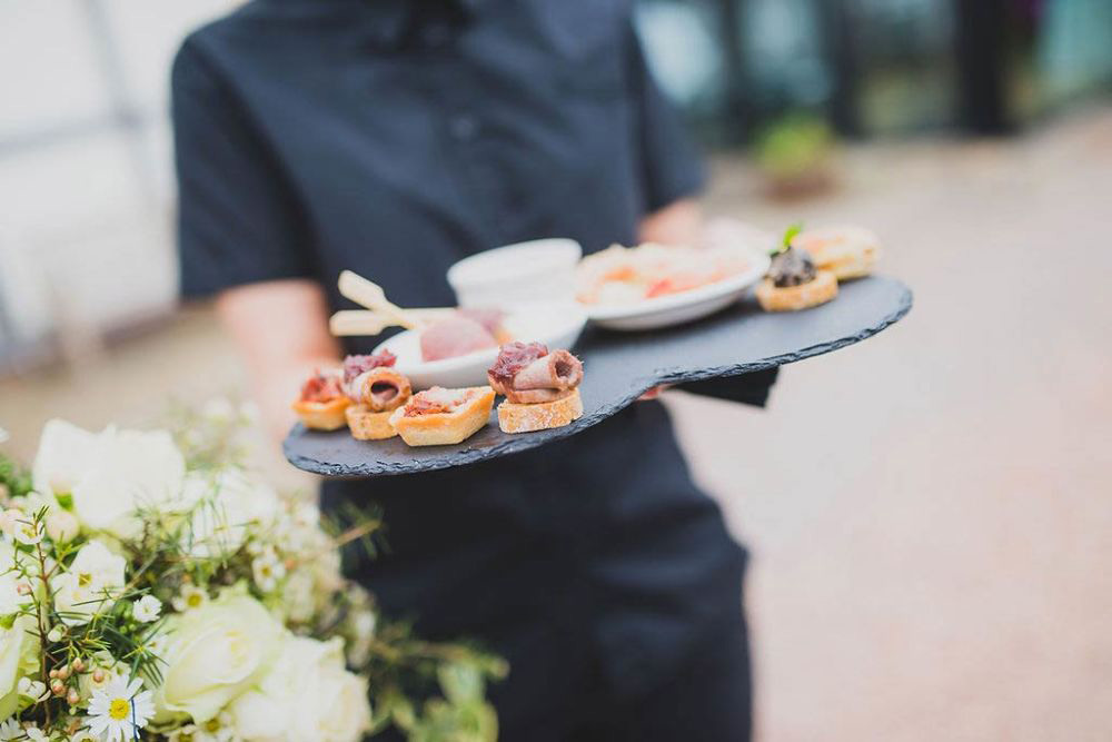Canapes for the Bride & Groom 