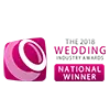 Wedding Industry Awards 2018 - National Winner