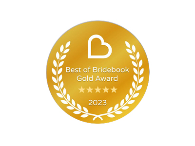 Best of Bridebook 2023 Awards - Gold Award