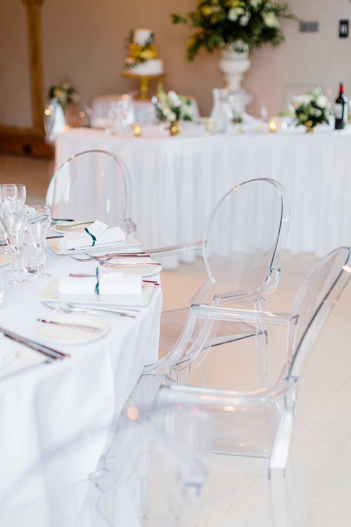 Our ghost chairs are simple and stylish 