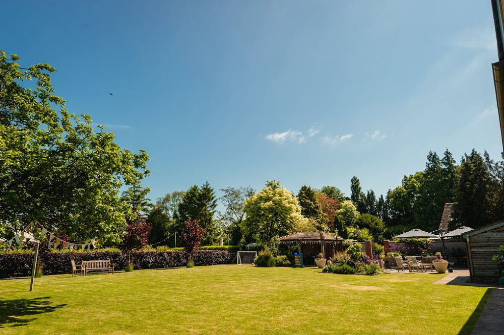 The Rear Courtyard Garden  